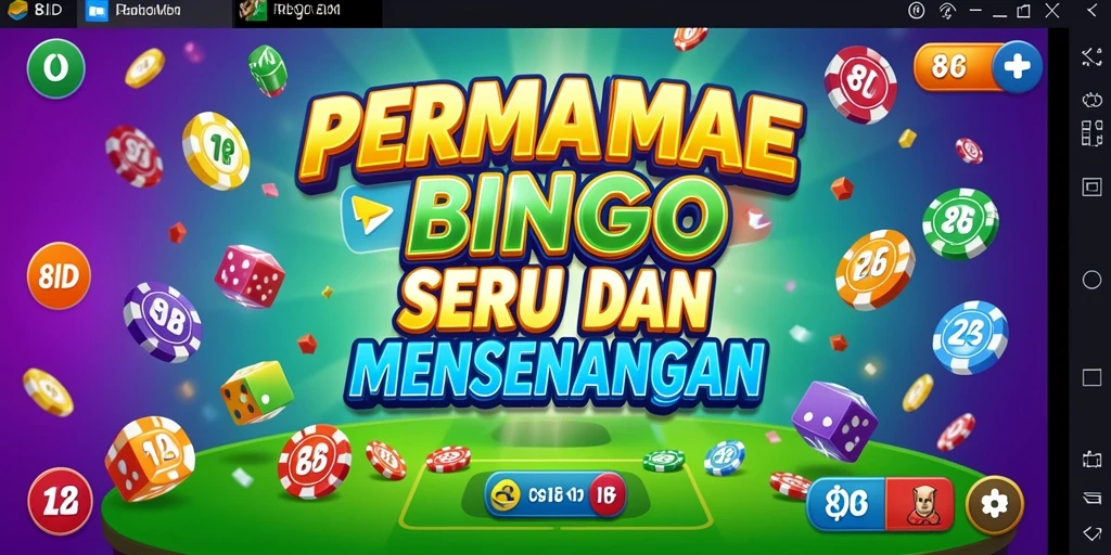 Screenshot gameplay 8ID menampilkan keseruan permainan Bingo.