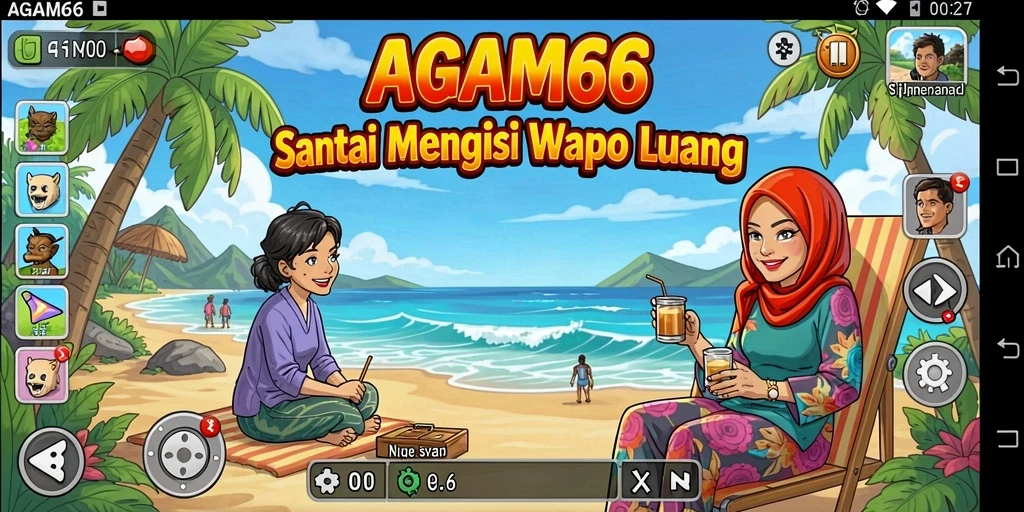 Tampilan screenshot gameplay AGAM66 yang menarik dan penuh warna.