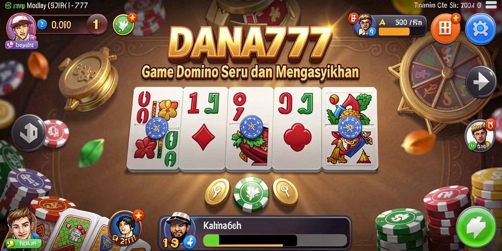 Tampilan gameplay DANA777 yang seru dan mendebarkan.