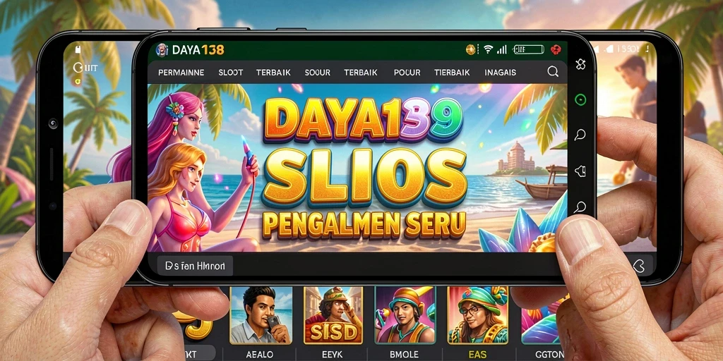 Tampilan gameplay Slot yang menarik dan penuh warna di DAYA138.