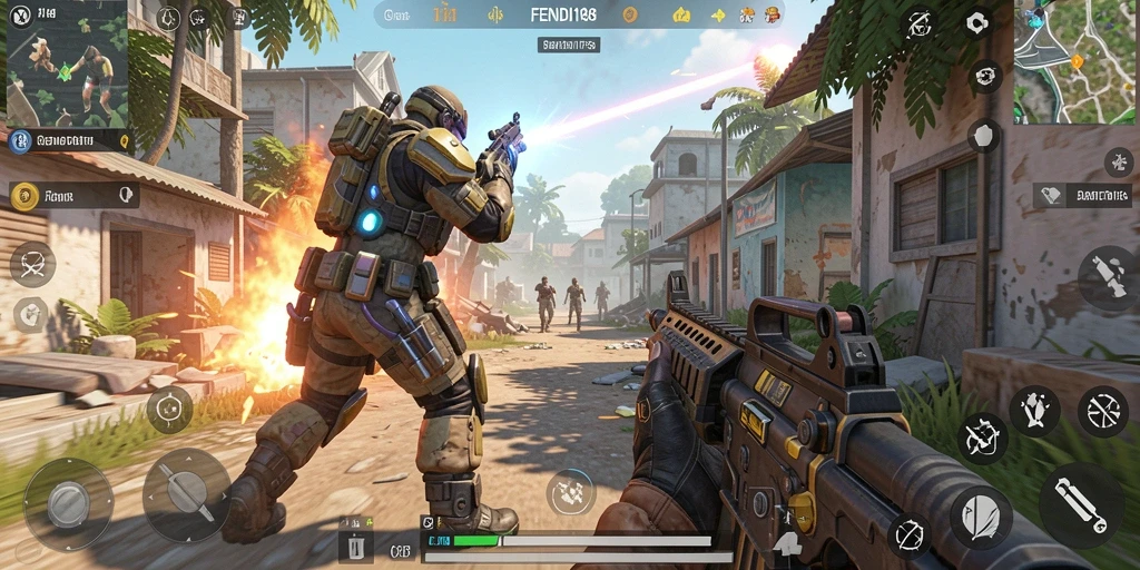 Gameplay menegangkan di FENDI188 dengan aksi tembak-menembak yang dinamis.
