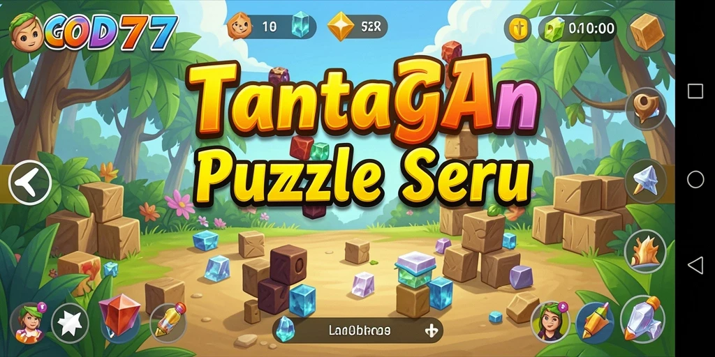 Screenshot gameplay GOD77 yang menunjukkan pengalaman Puzzle yang menarik.