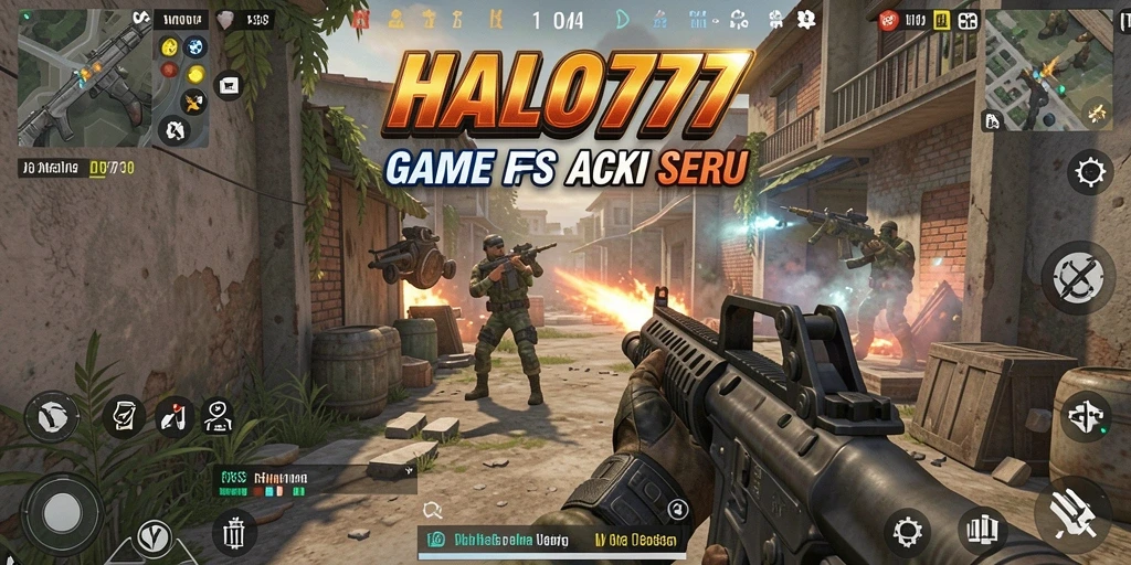 Tampilan dinamis dalam gameplay intens HALO777 yang mendebarkan.