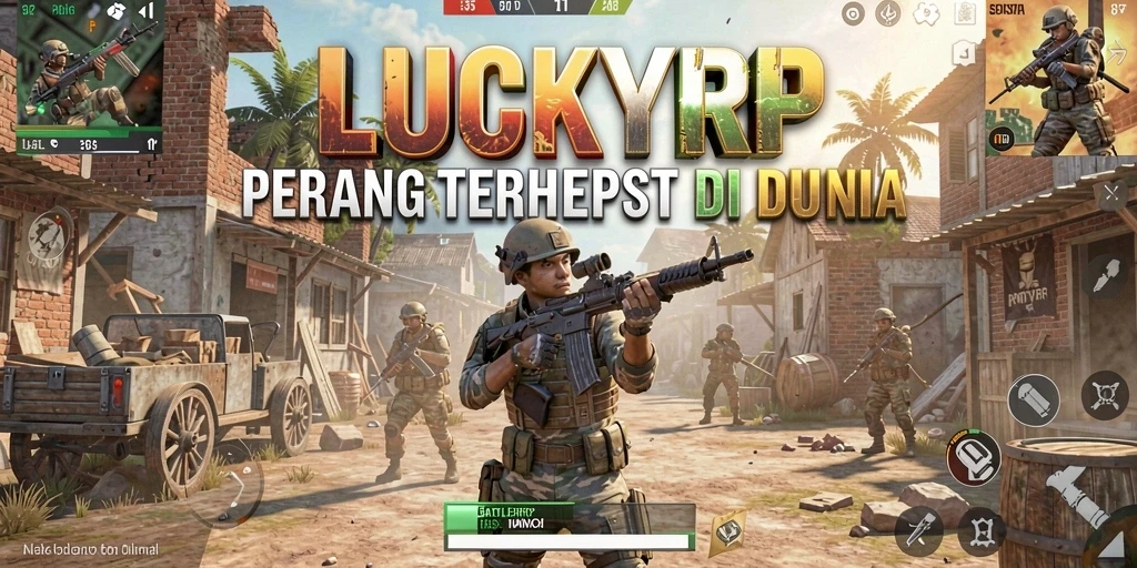 Gameplay seru dan mendebarkan di LUCKYRP.