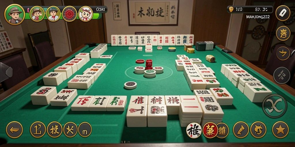 Tampilan menarik dari gameplay <strong>MAHJONG222</strong> menunjukkan aksi olahraga yang seru.