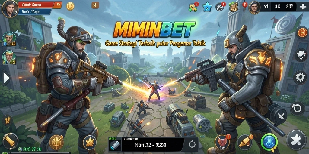 Tampilan gameplay seru dan menantang dari MIMINBET.