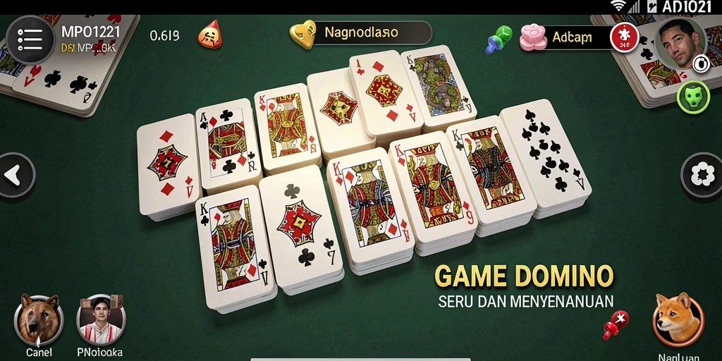 Tampilan gameplay seru dan interaktif di MPO1221.