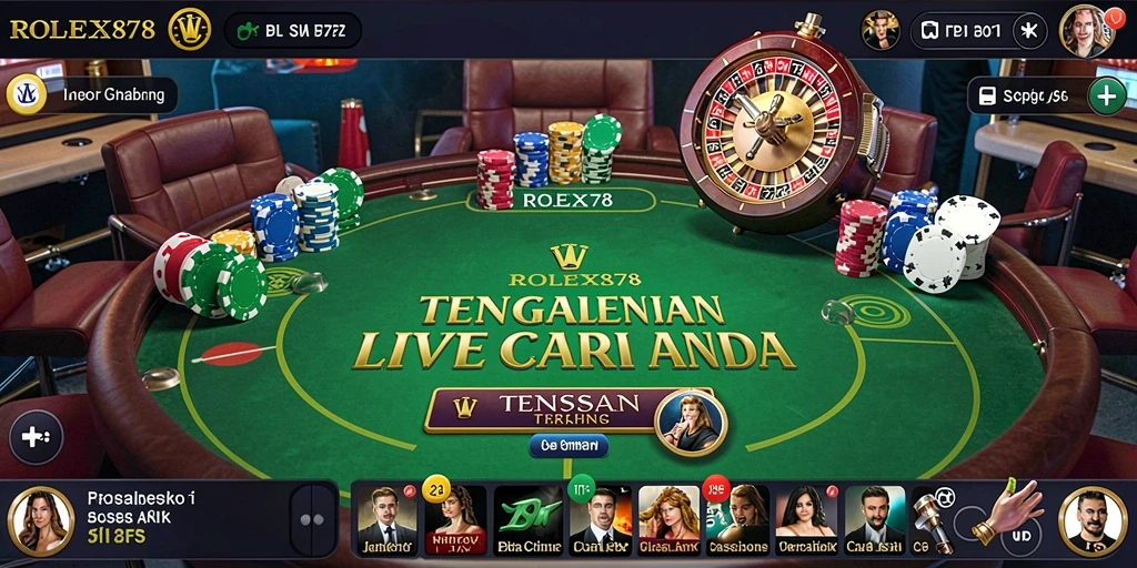 Gameplay menarik dan interaktif di aplikasi Live Casino.