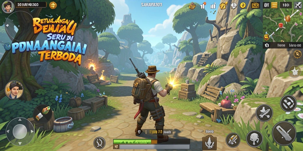 Tampilan menakjubkan dari dunia Open World SAVAYA303.