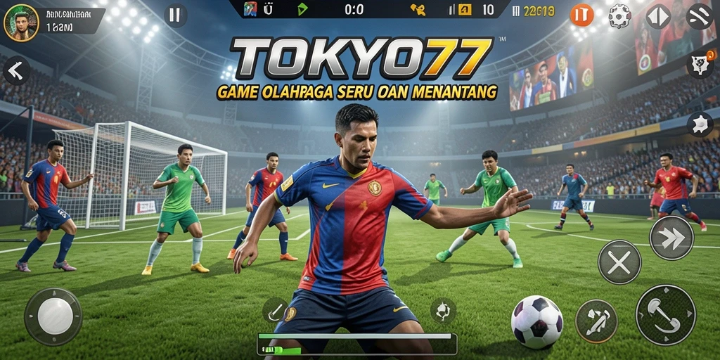 Tangkapan layar dari gameplay <strong>TOKYO77</strong> yang penuh aksi.